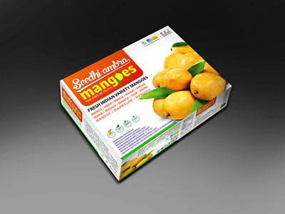 mango carton box design